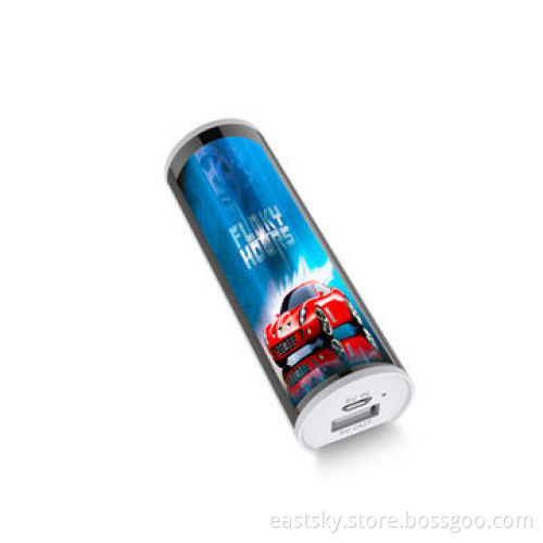 2200mAh Illuminated charger with LED light box to show advertisement/photoNew